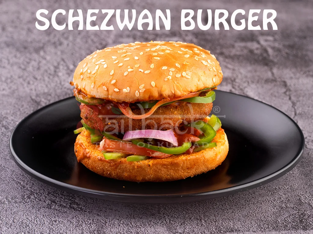 Schezwan Burger